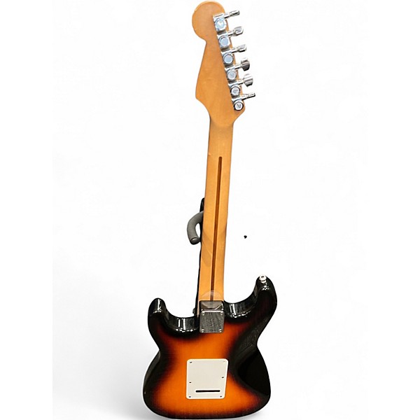 Used Fender standard stratocaster Brown Sunburst Solid Body Electric Guitar