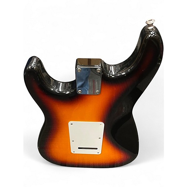 Used Fender standard stratocaster Brown Sunburst Solid Body Electric Guitar