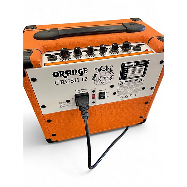 Used Orange Amplifiers Crush 12 Guitar Combo Amp