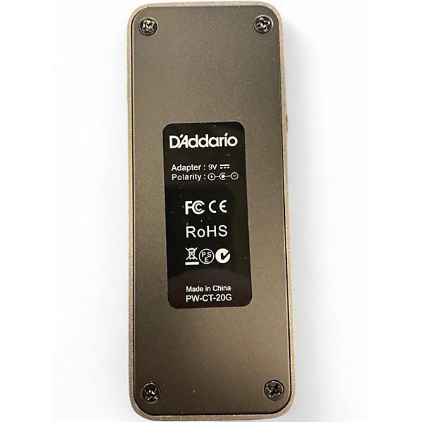 Used D'Addario CT20 Chromatic Tuner Tuner Pedal