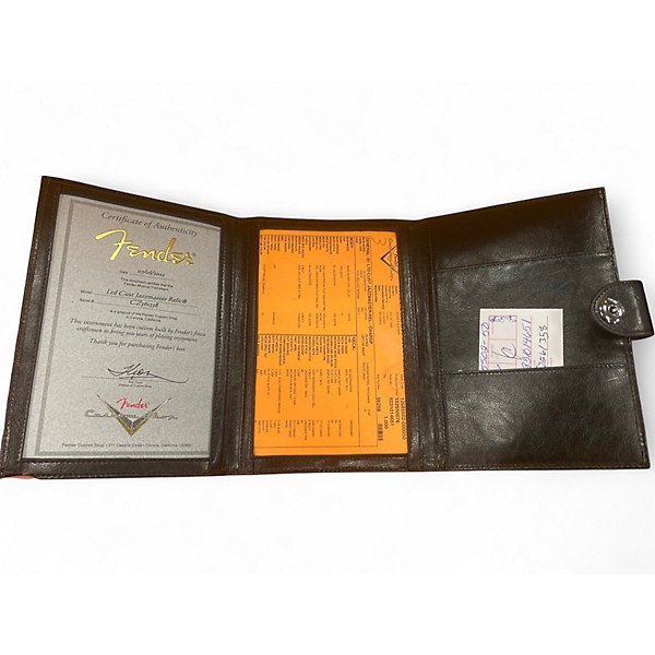 Used Fender Limited Custom Jazzmaster Relic Chartreuse Sparkle Solid Body Electric Guitar