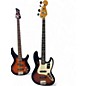 Used Fender player ii jazz bass 3 Tone Sunburst Electric Bass Guitar thumbnail