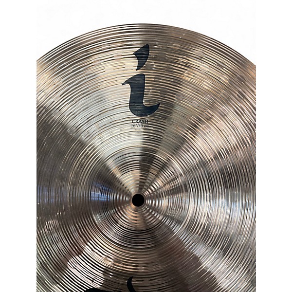 Used Zildjian 16in I series crash Cymbal