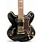 Used Epiphone Sheraton II Pro Black Hollow Body Electric Guitar