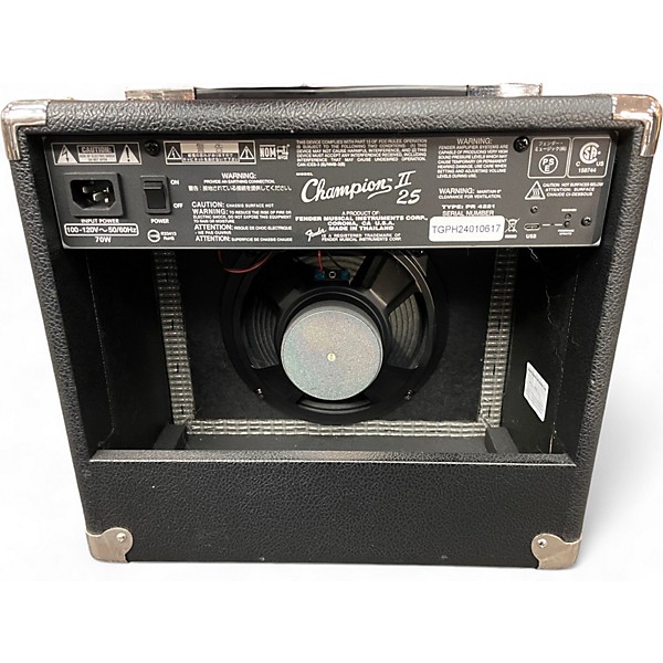 Used Fender Champion II 25 25W Guitar Combo Amp