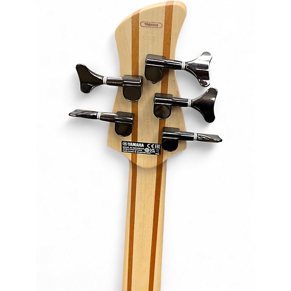 Used Yamaha TRBX505 Natural Electric Bass Guitar