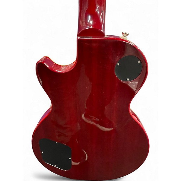 Used 2021 Epiphone Les Paul Standard 1960s Bourbon Burst Solid Body Electric Guitar