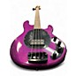 Used Sterling by Music Man Stingray Ray 34 Purple Sparkle Electric Bass Guitar