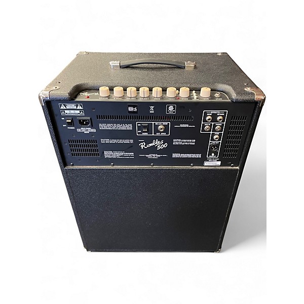 Used Fender Rumble 500 2x10 500W Bass Combo Amp