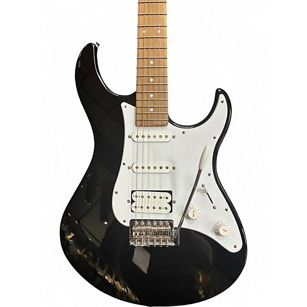 Used Yamaha Pacifica Black Solid Body Electric Guitar