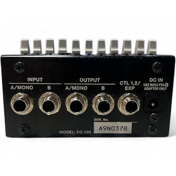Used BOSS EQ200 Graphic Equalizer Pedal
