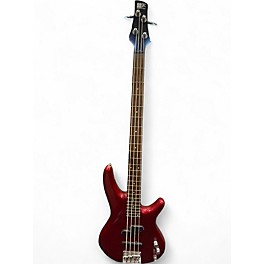 Used Ibanez SR 300 DX Red Electric Bass Guitar