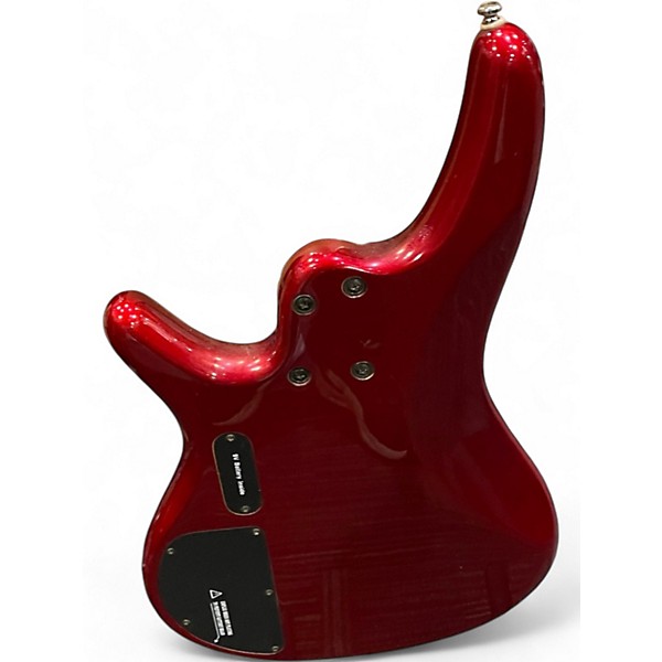 Used Ibanez SR 300 DX Red Electric Bass Guitar