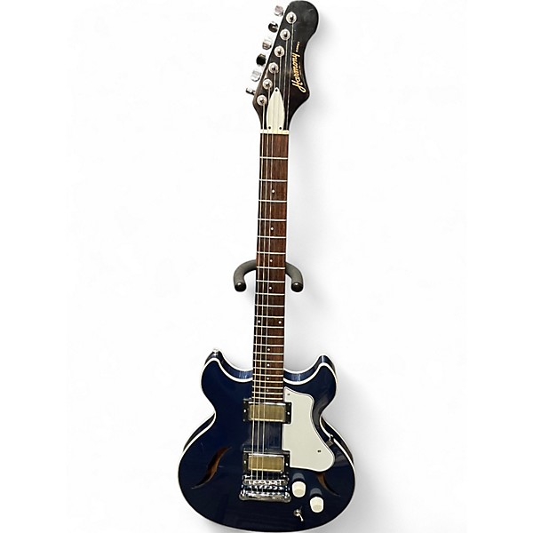 Used Harmony COMET MIDNIGHT BLUE Hollow Body Electric Guitar