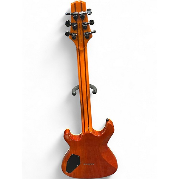 Used Teton TR20HS Orange Solid Body Electric Guitar