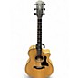 Used Taylor 424CE LTD NATURAL Acoustic Electric Guitar thumbnail