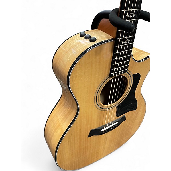 Used Taylor 424CE LTD NATURAL Acoustic Electric Guitar