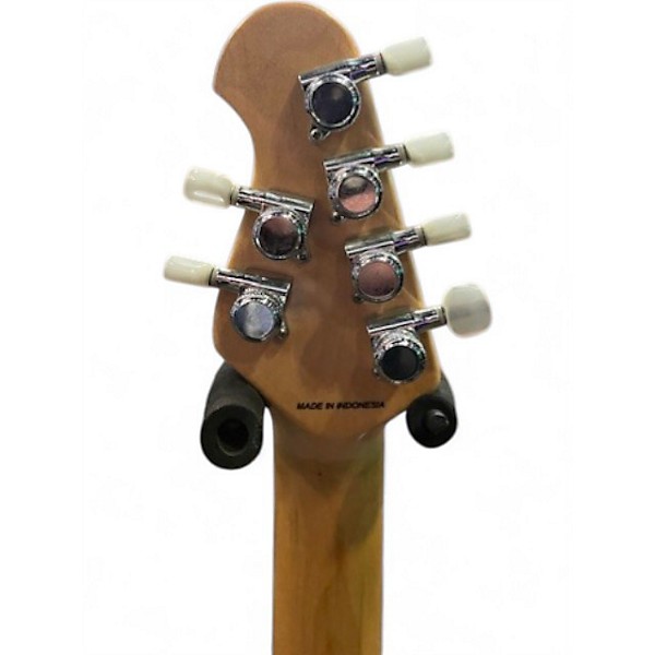 Used Sterling by Music Man JP60 Silver Sparkle Solid Body Electric Guitar