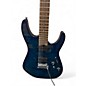 Used Charvel DK24 HH 2PT Trans Blue Burst Solid Body Electric Guitar