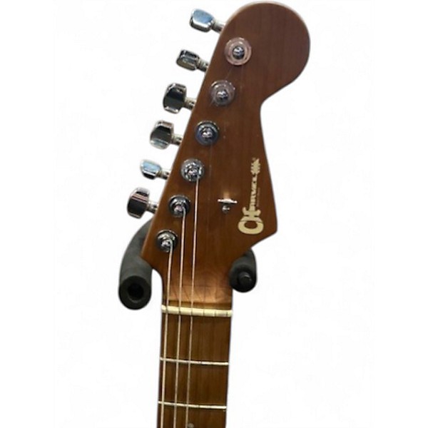 Used Charvel DK24 HH 2PT Trans Blue Burst Solid Body Electric Guitar