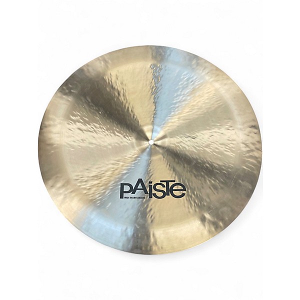 Used Paiste 22in Formula 602 Modern Essentials China Cymbal