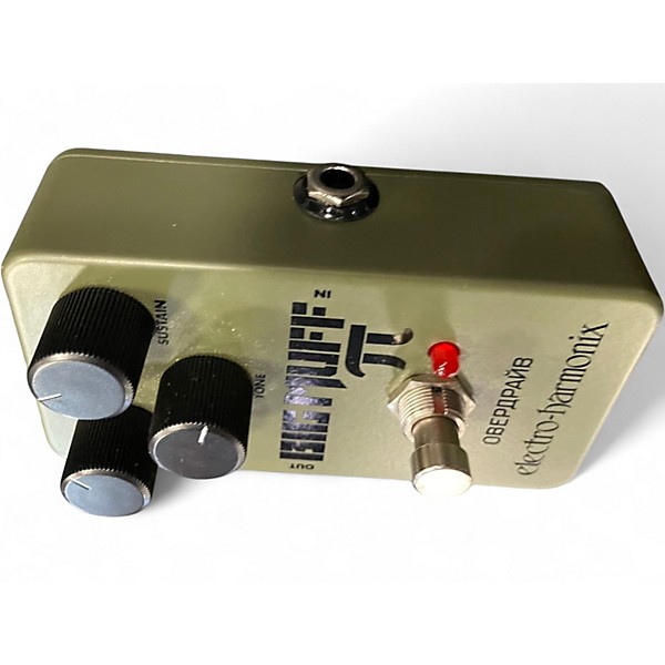 Used Electro-Harmonix Green Russian Big Muff Pi Fuzz Effect Pedal