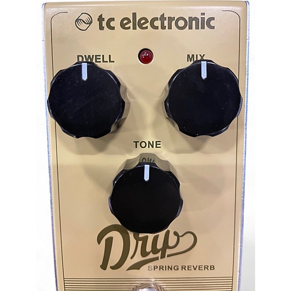 Used TC Electronic Drip Spring Reverb Effect Pedal