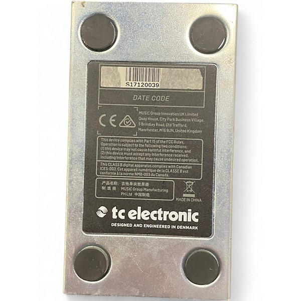 Used TC Electronic Drip Spring Reverb Effect Pedal