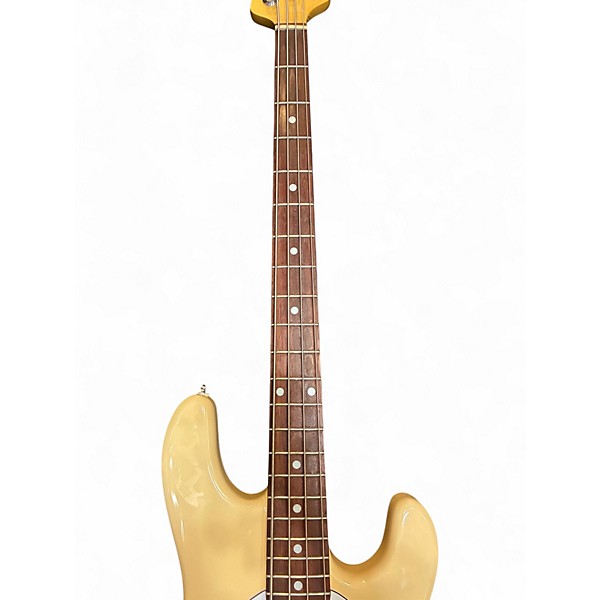 Used Sterling by Music Man S.U.B. StingRay RAY4 VINTAGE CREAM Electric Bass Guitar