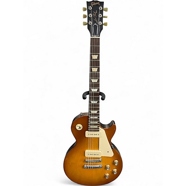 Used 2016 Gibson Les Paul Tribute Honey Burst Solid Body Electric Guitar