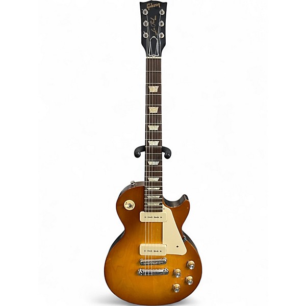Used 2016 Gibson Les Paul Tribute Honey Burst Solid Body Electric Guitar