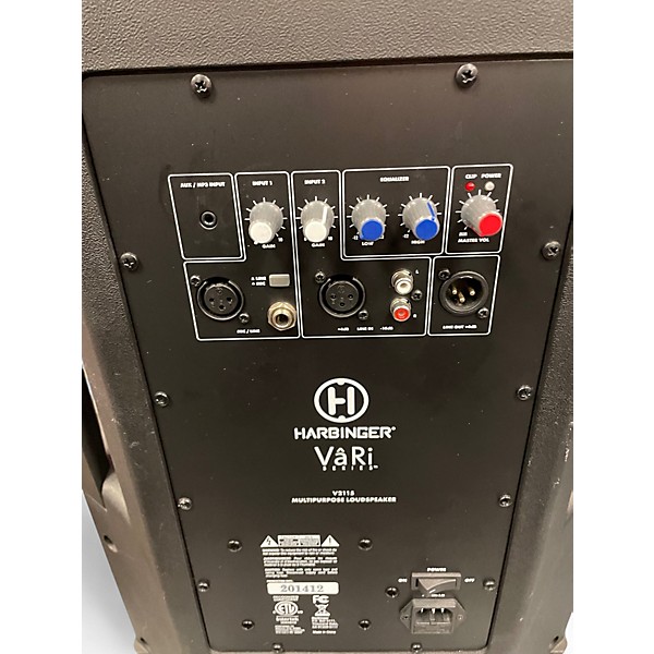 Used Harbinger VARI V2115 Powered Speaker