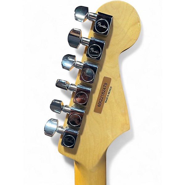 Used Fender Player Stratocaster Left Handed Alpine White Solid Body Electric Guitar