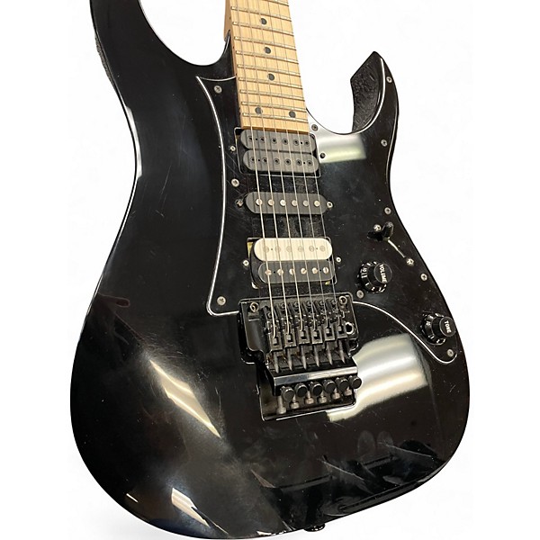 Used 2013 Ibanez RG550 RG Series Black Solid Body Electric Guitar
