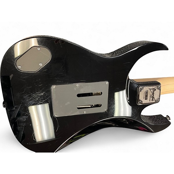 Used 2013 Ibanez RG550 RG Series Black Solid Body Electric Guitar