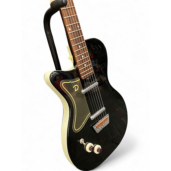 Used Danelectro '59 Reissue LH Black Solid Body Electric Guitar