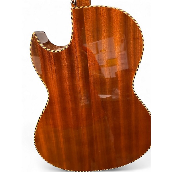 Used H. Jimenez LBQ1E BAJO QUINTO Natural Acoustic Guitar