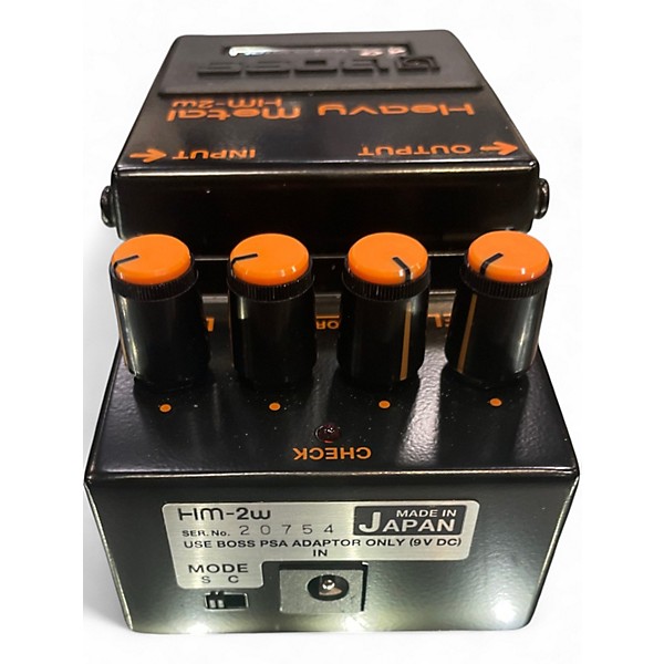 Used BOSS HM2W Effect Pedal
