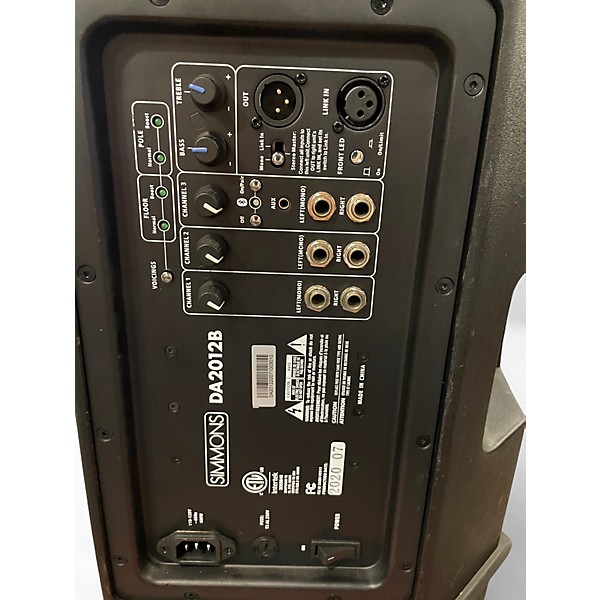 Used 2020s Simmons DA2012B Drum Amplifier