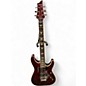 Used Schecter Guitar Research Omen Extreme 6 Floyd Rose TRANSPARENT RED Solid Body Electric Guitar thumbnail