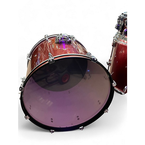 Used PDP by DW 5 Piece Encore Ruby Red Drum Kit