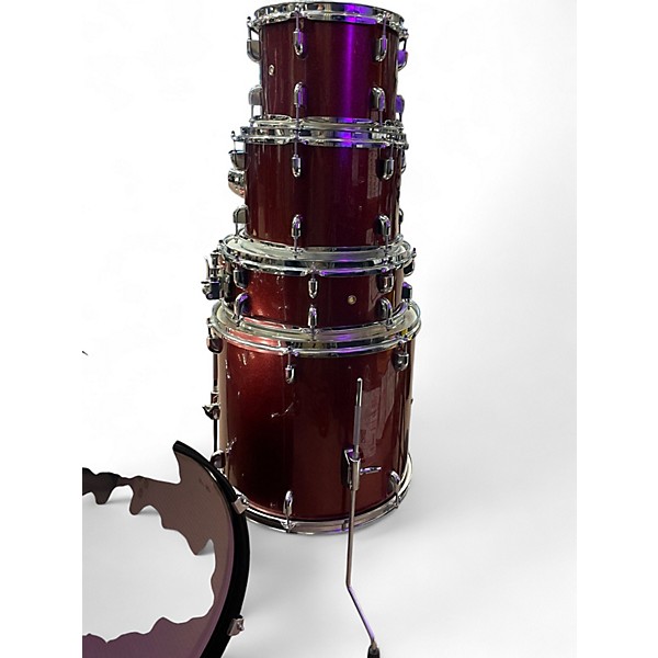 Used PDP by DW 5 Piece Encore Ruby Red Drum Kit