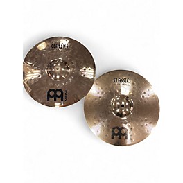 Used MEINL 14in Classic Custom Medium Hi Hat Pair Cymbal