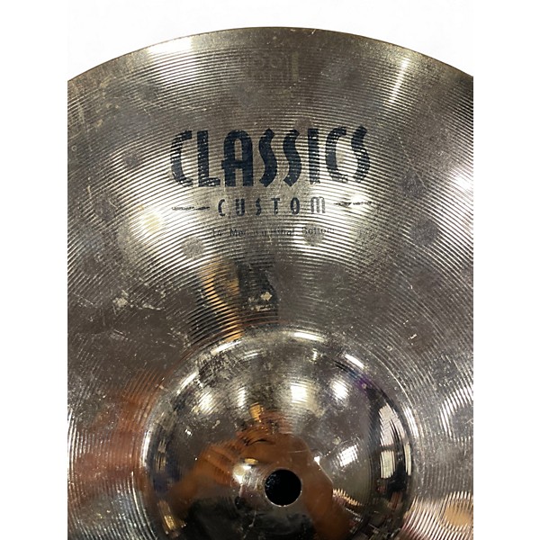 Used MEINL 14in Classic Custom Medium Hi Hat Pair Cymbal