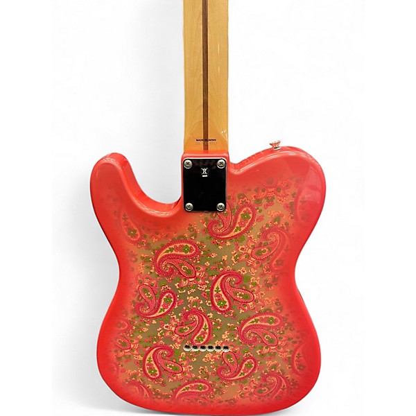 Used 2008 Fender TELECASTER pink paisley Solid Body Electric Guitar