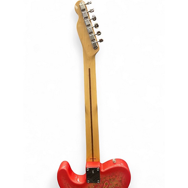 Used 2008 Fender TELECASTER pink paisley Solid Body Electric Guitar