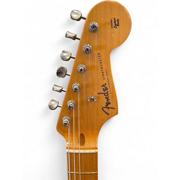 Used Fender 1957 American Vintage Stratocaster Antique Gold Solid Body Electric Guitar