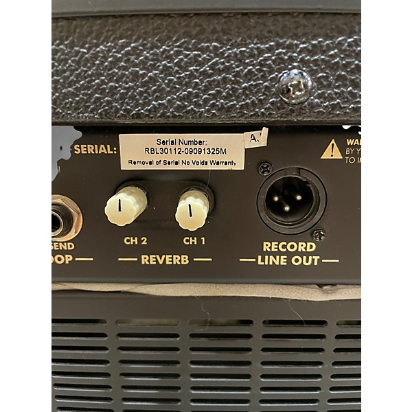 Used Egnater Rebel 30 30W 1x12 Tube Guitar Combo Amp