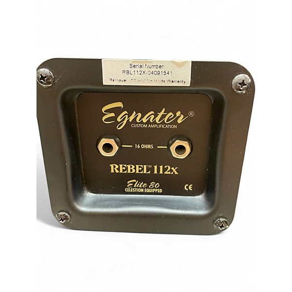 Used Egnater Rebel 112X 1x12 Guitar Cabinet