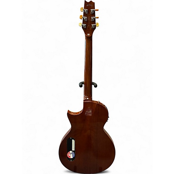 Used ESP LTD TL6 Trans Green Acoustic Electric Guitar